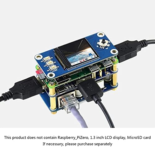 Qksky Power Over Ethernet POE Module 3x USB2.0 Hub HAT 802.3AF Комплет за стартување на табла за проширување на мрежата за малина