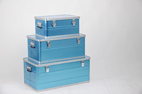 Џоиело 3 Парче Сребрена Сина Алуминиумска Кутија За Складирање Алатки За Камиони, 25 32 35