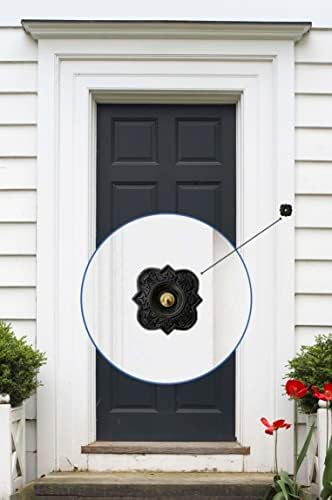 Копче за bellвонче на вратата Акатва - копче за притискање на bellвончето - Ворба за врата - Копчето на вратата на вратата - Копче
