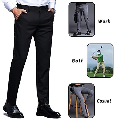 Ynd мажите со високи панталони за голф, тенок рамен предниот дел на отворено свилени панталони со лесна тежина