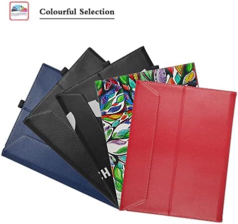 Surface Pro 9 Case, Surface Pro 8 Case, Mama Math Pu Leather Folio Cover 2-Folding Stand Cover за Microsoft Surface Pro 9 /Surface Pro Pro