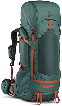 Kelty Glendale 85L - 105L мултидејски ранец и пакет за пешачење, фит плус суспензија, џебови за ленти за рамо, прилагодено вклопување,