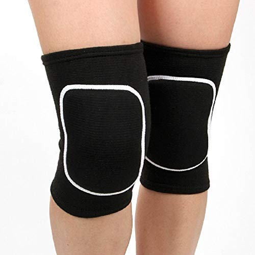 Jumisee Детска рампа на коленото, анти-лизгање на сунѓерско колено заграда за дишење флексибилна еластична поддршка на коленото за фудбалски одбојка за танцување кош?