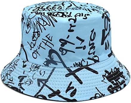 Кофа капи писмо печати рибарска капа за носење на отворено забава за жени за жени лето