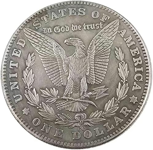 Антички Занаети 1881 Скитник Морган Надворешна Трговија Комеморативна Монета Дијаметар 38ММ