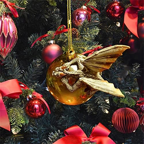 Божиќни украси Божиќни украси Персонализирани Семејни Божиќни украси 2021 Персонализирани Божиќни украси за новогодишни змејови за украсување