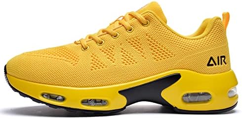 Чевли за трчање во воздухот Queseek Атлетски тенис патики за одење на спортски чевли што не се лизгаат со фитнес за фитнес џогирање кои работат