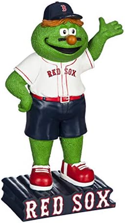 Evergreen MLB Boston Red Sox Mascot Designgarden статуа, тимски бои, една големина