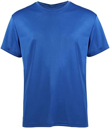 Li hanton 5-пакувања за брза суво маица екипаж за кратки ракави за кратки ракави, атлетски тренинг, теретана за теретана