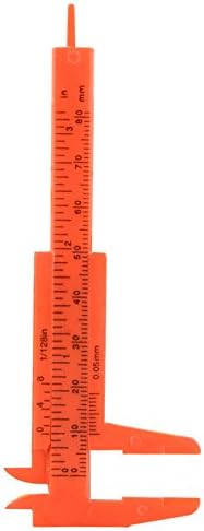 Делови на алатки Микрометарски мерач со должина од 80 мм Верниер Калимер пластични алатки за мерење на мини -вирниерски дебеломер