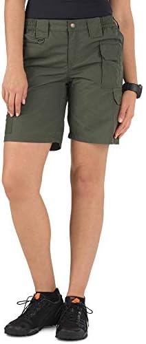 5.11 Тактички женски таклит Про 9-инчни шорцеви, ткаенина Ripstop, прилагодлива лента за половината, стил 63071
