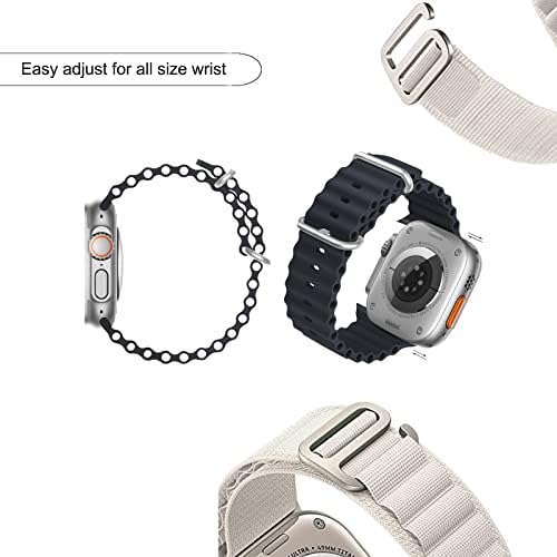 8 Пакет Океан Бенд Компатибилен Со Apple Watch ultra Band 38mm, Apple Watch Band 40mm, Apple Watch Band 41mm, Apple Watch Band 42mm,Apple