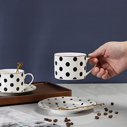 Kaorou Европска чаша со шарени кафе постави керамички коски порцелански чаша сад англиски попладневен чај чаша за редење тенџере
