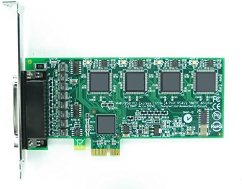 LF755KB PCI Express 4 Adapter Adapter RS422 SMPTE сериски картички