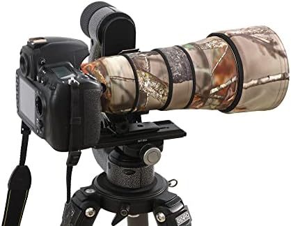 Водоотпорна леќа на Роланпро, покритие камуфлажа на дожд за дожд за Nikon AF-S 500mm F5.6E PF ED VR Заштитни куќишта за пиштоли Облека-#17 џунгла водоотпорна