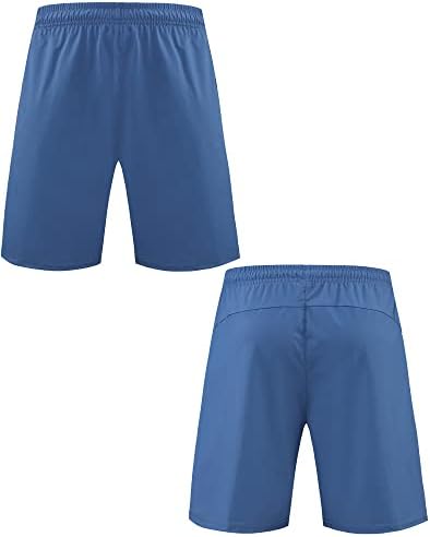 Boomcool Mens Running Sharts Thickult Running Shorts за мажи Стелт шорцеви салата за надворешни спортски шорцеви 3 пакети