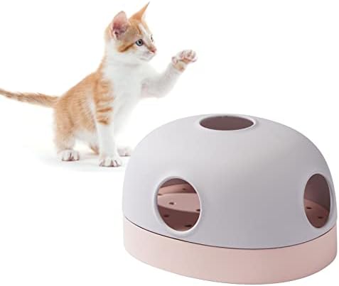 Загатка со мачки третираат играчка, интерактивни играчки за мачки со повеќе функции, бесплатно обоени за материјали за домашни миленици
