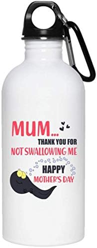 Урвог Мамо Ти Благодарам Што Не Ме Проголта Денот На Мајките Керамичка Шолја За Кафе-Пиво Штајн-Подароци За Туширање За Бебиња Шише Со Вода,