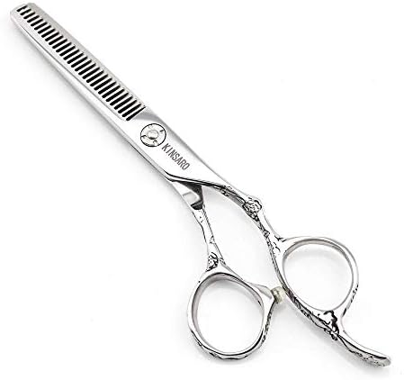 Ножици за Сечење Коса од 6 ИНЧИ и ножици за Разредување На Косата од 6 ИНЧИ Ножици За Бербер Кинсаро Сет За Ножици За Коса