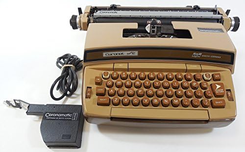 Смит-Корона Коронет Супер 12 коронаматска преносна електрична машина за пишување