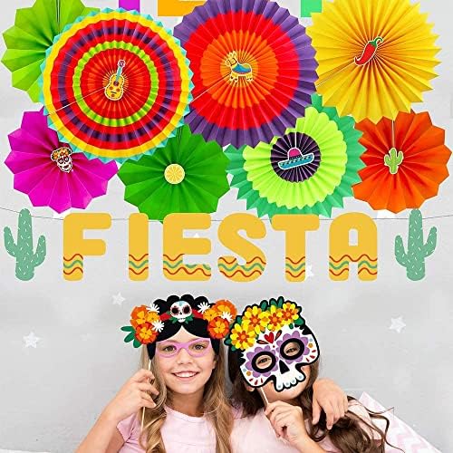 Winlyn 52 Pack Fiesta Party Decoration