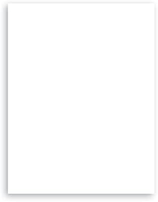 Налепница на налепница Astrodesigns, 8,5 x11, 24lb/89gsm, бели, 15 чаршафи