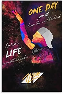 Avicii DJ Canvas Постер за декорација на спална соба Пејзаж канцеларија за роденденски подарок за роденден на в Valentубените