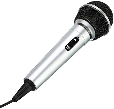 KXDFDC 3,5 mm + 6,35мм фаза жичен микрофон рачен мегафон универзален перформанси јавен предавател за снимање преносен