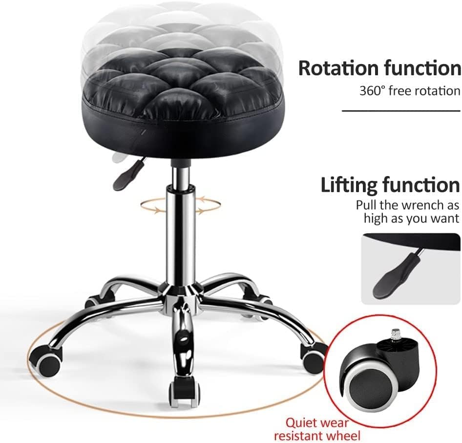 Тркалачки столици со тркала тркалачки столче Тешка салон за масажа 360 степени тркалачки тркало
