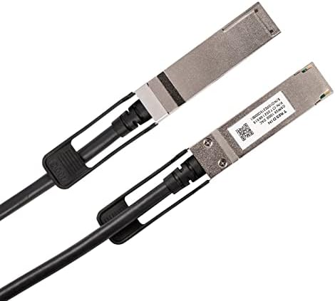 100G QSFP28 Кабел DAC Silver-обложена со бакар Wirepassive Direction Attach Bopper Twinax кабел со отворен прекинувач уреди, 1-метар