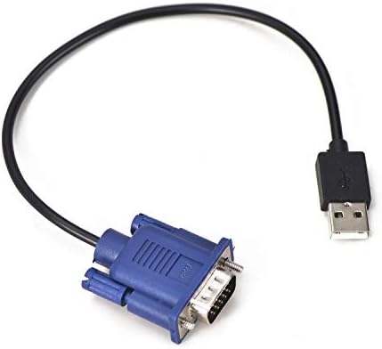 Evanlak USB-VGA Dummy Plug без глава Дух Функционално стабилен приклучок за приклучок за приклучок за приклучок за глава, безгласен