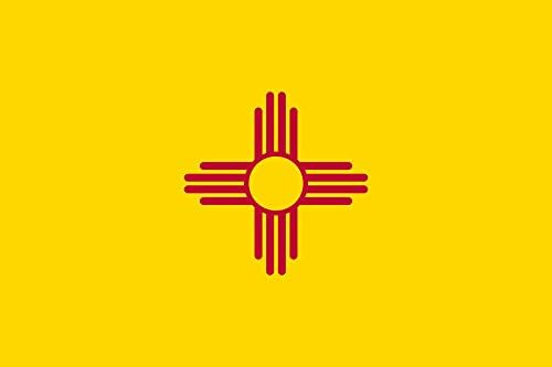 Ново Мексико државно знаме налепница за налепници за налепници на налепници за браник