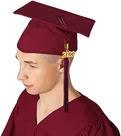 Дипломирање Мат мат матурска наметка капа тасел сет 2023 година за средно училиште и диплома