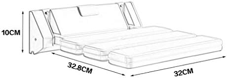НОКС Столици ЗА Бања, Столче За Седење Со Преклопување На Столче За Туширање На Ѕид Монтиран На Ѕид, Столче За Ѕидно Седиште За Седишта За Бања За Стари Лица, Хендике
