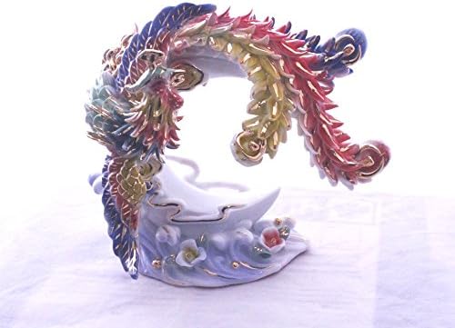 Фенг Шуи Феникс -изработен и украсен кинески порцелан, фигура 2117517
