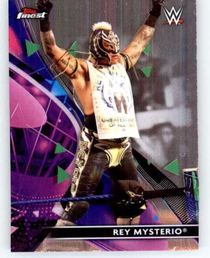 2021 Топс најдобра WWE 63 Rey Mysterio борење картичка за трговија
