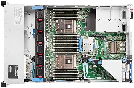 HPE Proliant DL385 Gen10 Plus Server со еден AMD EPYC 7313 процесор, 32 GB меморија, P408-A контролер за складирање, осум заливи за погон на погон на факторот со мала форма и напојување од 800W