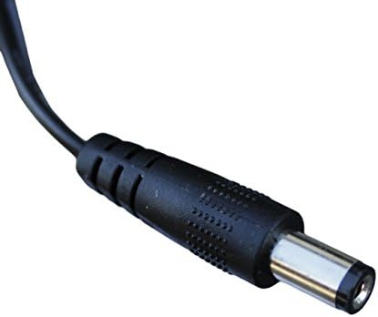 Напојување со врвно напојување со марка на природата 12V 0,8A DC адаптер, врв на приклучок: 5,5 mm x 2,1 mm, 7 -от кабел.