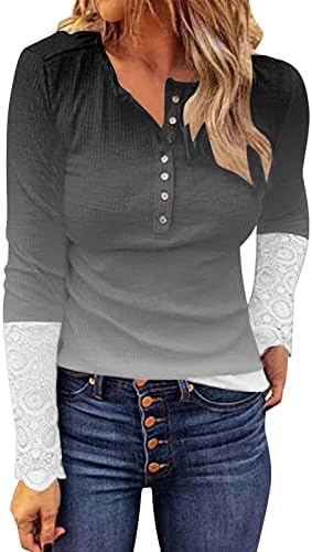 Туника за жени Зимски елегантен шуплив ракав врвови на лесен кошула за дишење кошула за џвакање на отворено блузи