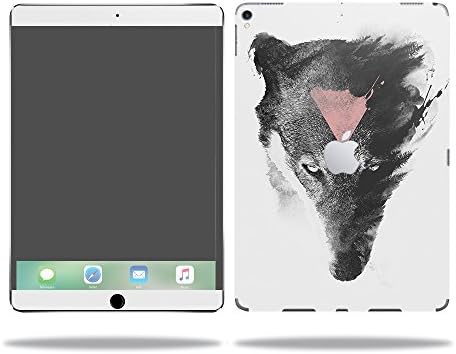 MOINYSKINS SKING компатибилна со Apple iPad Pro - Недостасува дел | Заштитна, издржлива и уникатна обвивка за винил декларална
