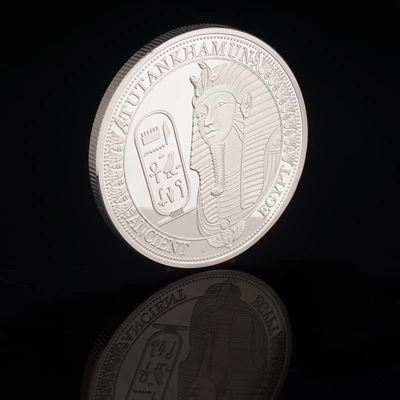 Египетска Сребрена Монета Сфинга Медал Пирамида Култура Монета Монета Украс Подарок