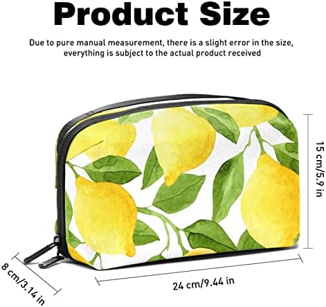 Лимон Шминка Торба Патент Торбичка Патување Козметички Организатор За Жени И Девојки