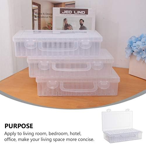 Кутија За Алат кабилок Кутија За Накит Кутија За Чување Дијаманти Кутии За Чување Везови Мали Проѕирни Пластични Контејнери