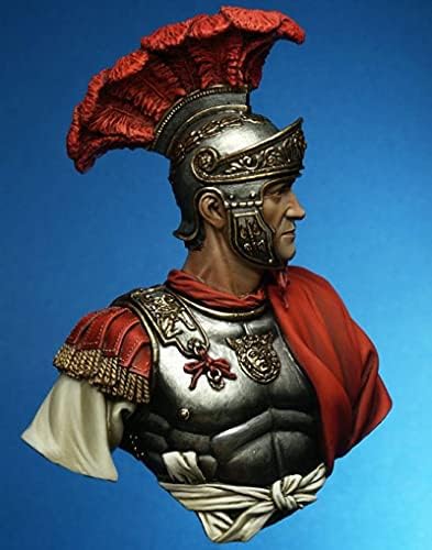 Гудмоел 1/10 Антички римски воен командант смола фигура модел на биста / неискористен и необоен војник умира комплет / LS-5032
