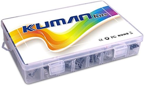 Комбибилен комплет за сензори на Kuman за Arduino Raspberry Pi, 37 во 1 роботски проекти комплети за стартување со упатства компатибилни за Arduino