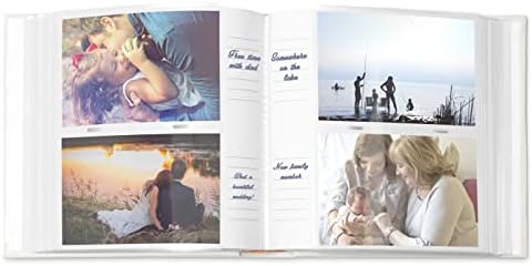 Мајвертон со фото -албум за парови - гравиран бел наслов со стилски дизајн - за свадба - за годишнина - персонализиран албум за родители