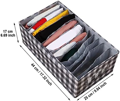 DBYLXMN Поделбата на кутијата за клип кутии торба торба за облека за складирање панталони за складирање на панталони pp прегради