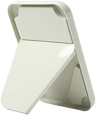 Xuetongxt Компактен десктоп за преклопување, огледало за огледало за бања со лесна за употреба