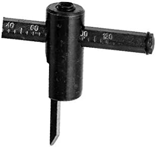 X-Gree 40mm до 120 mm DIA прилагодлива секач за дупки со кружни дупки W HEX Spanner Kisel End Mill (Cortador de Orificio de Círculo Ajustable