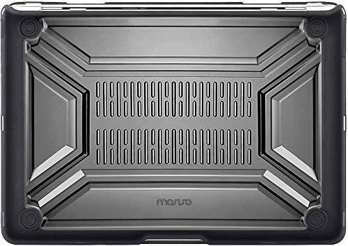 Mosiso компатибилен со MacBook Air 13 Inch Case 2022 2021 2020 Објави A2337 M1 A2179 со мрежна дисплеј ID на допир, тешка пластична